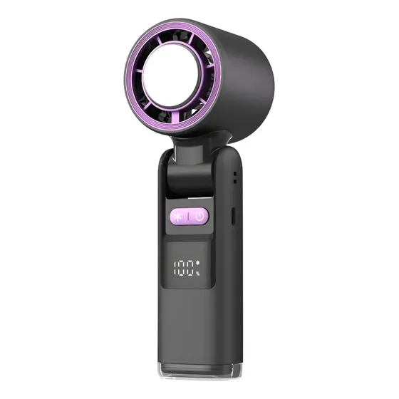 Ventilador portatil Portátil De Mano Turbo 5 Velocidades 6cm 50