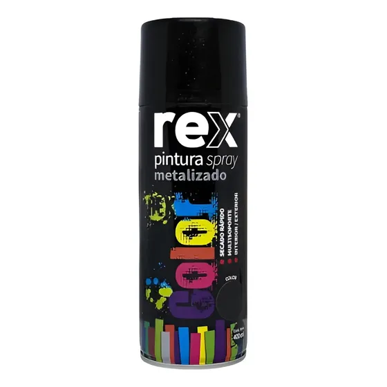 Vitrina Pastelera Pintura Aerosol Spray Colores Metalizados
