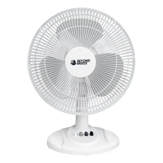 Ventilador silencioso De Mesa Oscilante De 3 Velocidades Y 1