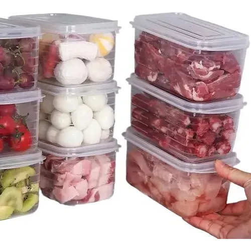 Congeladora pequeña Contenedor Hermético 700 Ml Para Refrigerador