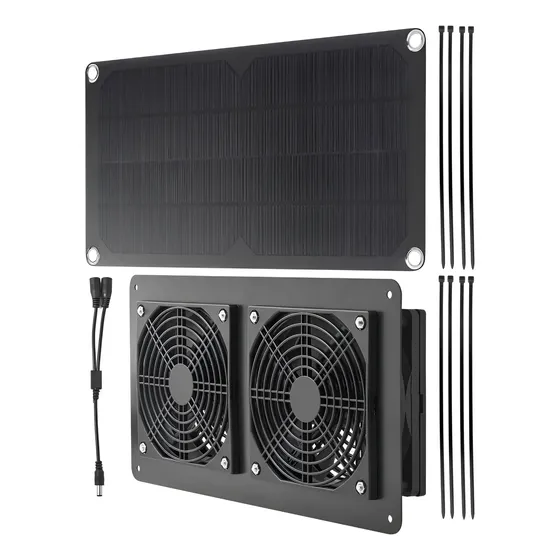 Ventilador portatil Ventiladores Solares Para Exterior