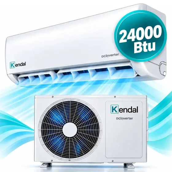 Aire acondicionado 24000 btu Split Muro Inverter Kendal WIFI