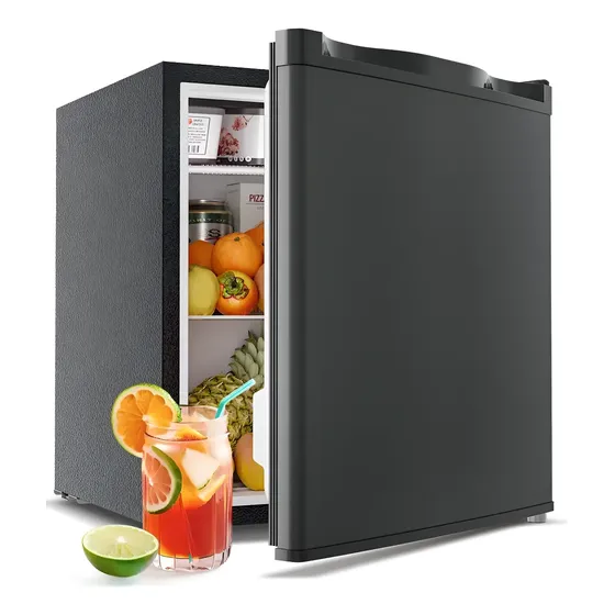 Refrigerador Mininevera Feelfunn 51l Negra Con Congelador