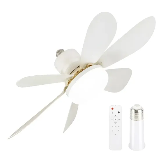 Ventilador silencioso De Techo Dfhg 40w Con Luz Led