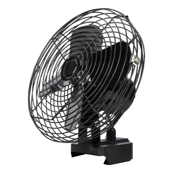 Ventilador silencioso Robusto Para Acampar Con Inclinación