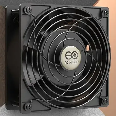 Ventilador silencioso AC Infinity Axial LS1238 para Proyectos