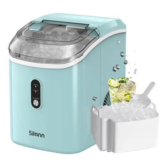 Maquina de hielo Máquina Hielo En Forma Pepitas Silonn