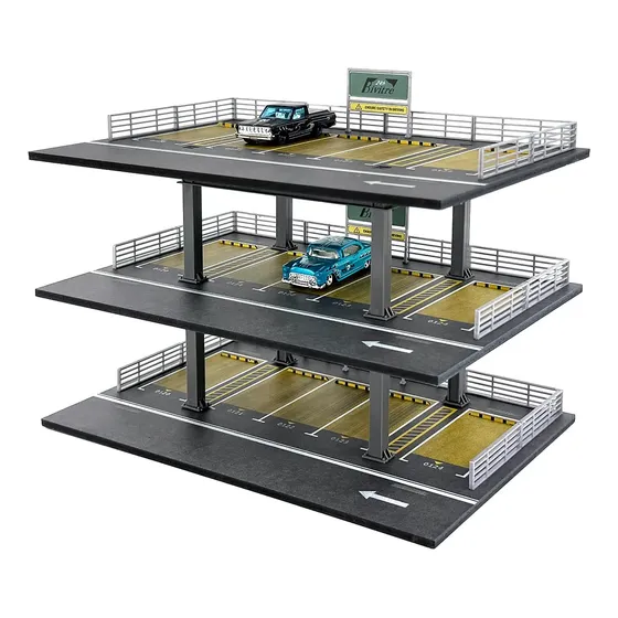 Vitrina Pastelera Organizador Para Autos De Metal Fundido Escala
