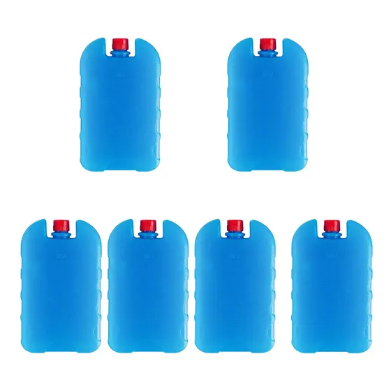 Congeladora pequeña 6 Piezas De Bloques De Enfriador 14,5 Cm X