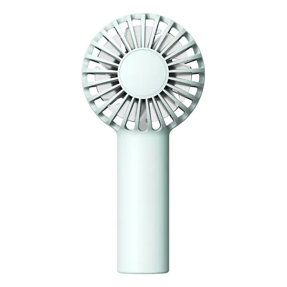 Ventilador portatil Portátil de Mano en Verde para Frescura