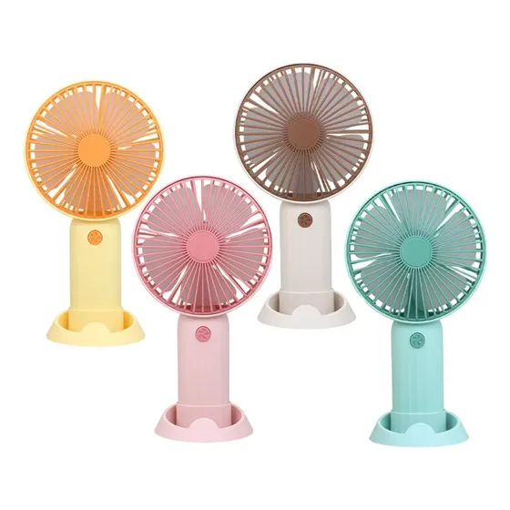Ventilador portatil Kwalux Mini Recargable Portátil Mesa Mano 5
