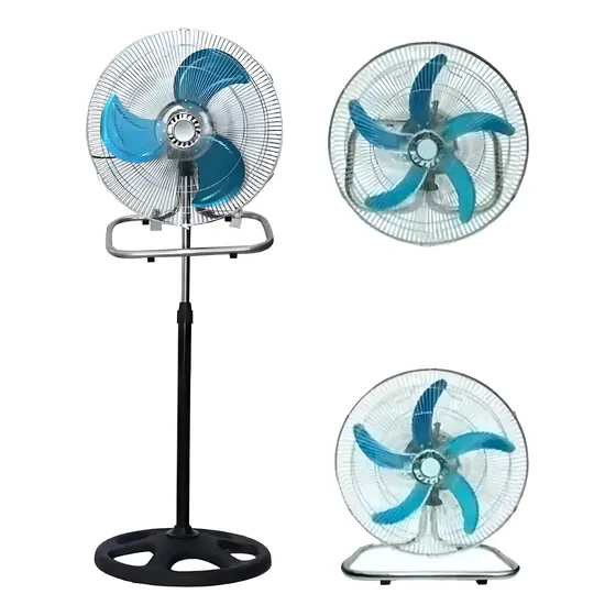 Ventilador de pie Pack 2 Ventiladores Ventilado Silenciosos 5